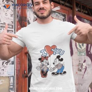 The Minnie Mouse I Love You Shirt