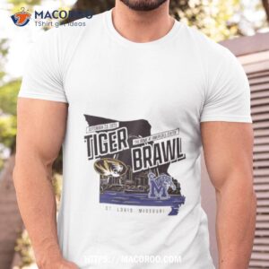 The Mizzou Gold Mizzou Tigers Vs Memphis Tiger Brawl Gameday Shirt The Mizzou Gold Mizzou Tigers Vs Memphis Tiger Brawl Gameday Shirt