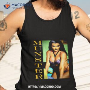 The Munster’s Sexy Lily Munster Pin Up Vintag Shirt 3 the munster s sexy lily munster pin up vintag shirt tank top 3