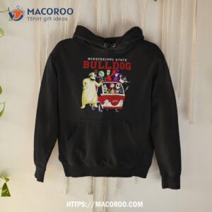 The Nightmare Before Christmas Characters Mississippi State Bulldogs On The Car Shirt