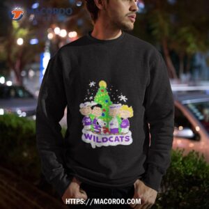 the peanuts characters k state wildcats christmas 2023 shirt sweatshirt