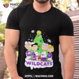The Peanuts Characters K State Wildcats Christmas 2023 Shirt