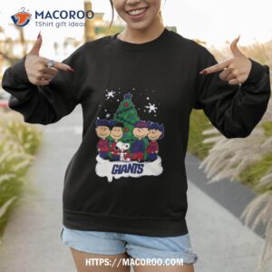 the peanuts characters new york giants christmas 2023 shirt sweatshirt 1