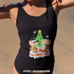 The Peanuts Characters Oklahoma State University Christmas 2023 Shirt