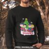 The Peanuts Snoopy And Friends Atlanta Braves Christmas Tree 2023 Shirt