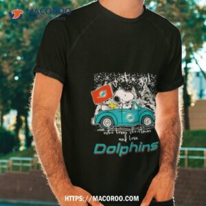 the peanuts snoopy and woodstock just a girl who love christmas and love dolphins shirt tshirt