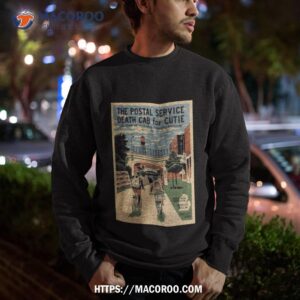 the postal service and death cab for cutie meadow brook amphitheatre rochester hills mi sept 17 2023 shirt sweatshirt