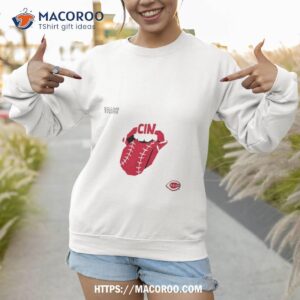 The Rolling Stones X Cincinnati Reds Mlb Hackey Diamonds Limited Edition Vinyl Collection Collab T Shirt 3 the rolling stones x cincinnati reds mlb hackey diamonds limited edition vinyl collection collab t shirt sweatshirt 1