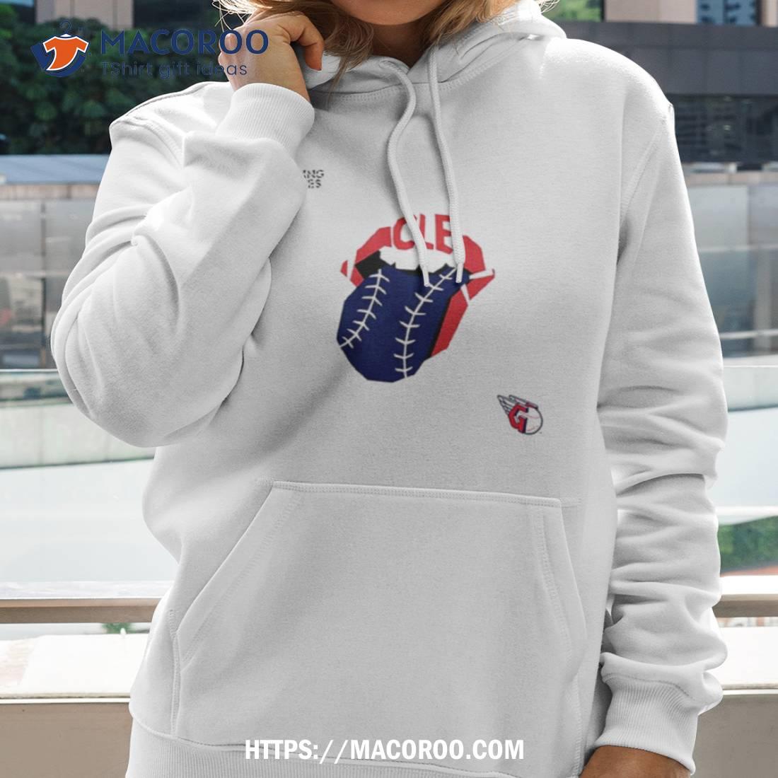 The Rolling Stones X Cleveland Guardians Mlb Hackey Diamonds Limited Edition Vinyl Collection Collab T Shirt The Rolling Stones X Cleveland Guardians Mlb Hackey Diamonds Limited Edition Vinyl Collection Collab T Shirt