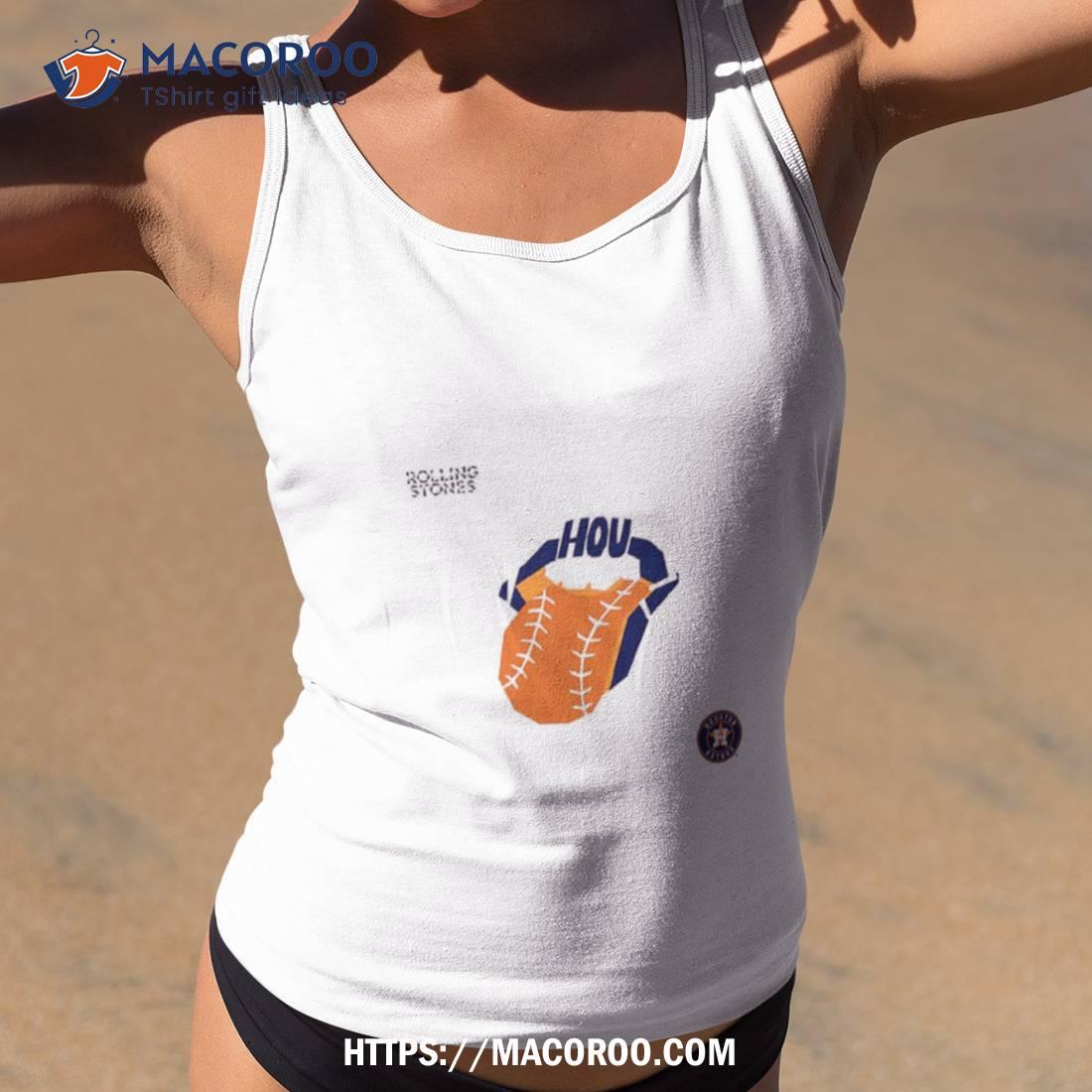 Houston Astros Womens Shirts, Houston Astros Christmas Gifts - Happy Place  for Music Lovers