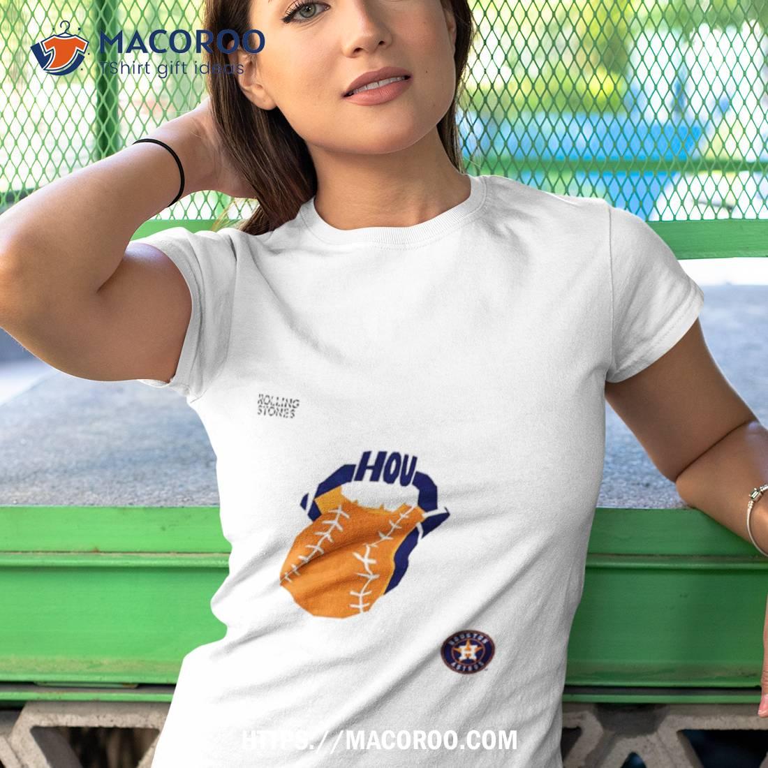 The Rolling Stones X Houston Astros Mlb Hackey Diamonds Limited Edition  Vinyl Collection Collab T Shirt
