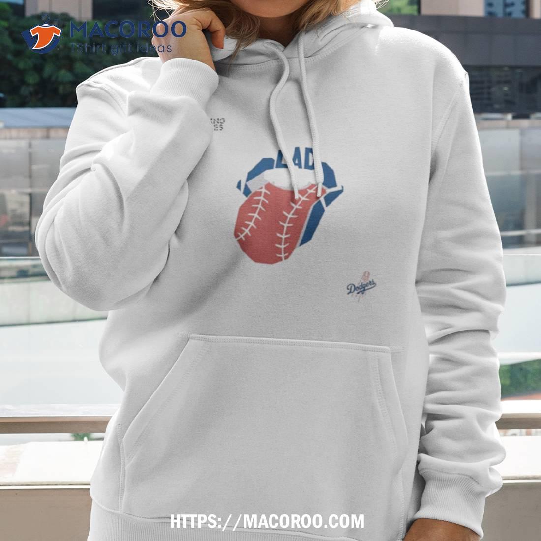 The Rolling Stones X Los Angeles Dodgers Mlb Hackey Diamonds Limited Edition Vinyl Collection Collab T Shirt The Rolling Stones X Los Angeles Dodgers Mlb Hackey Diamonds Limited Edition Vinyl Collection Collab T Shirt