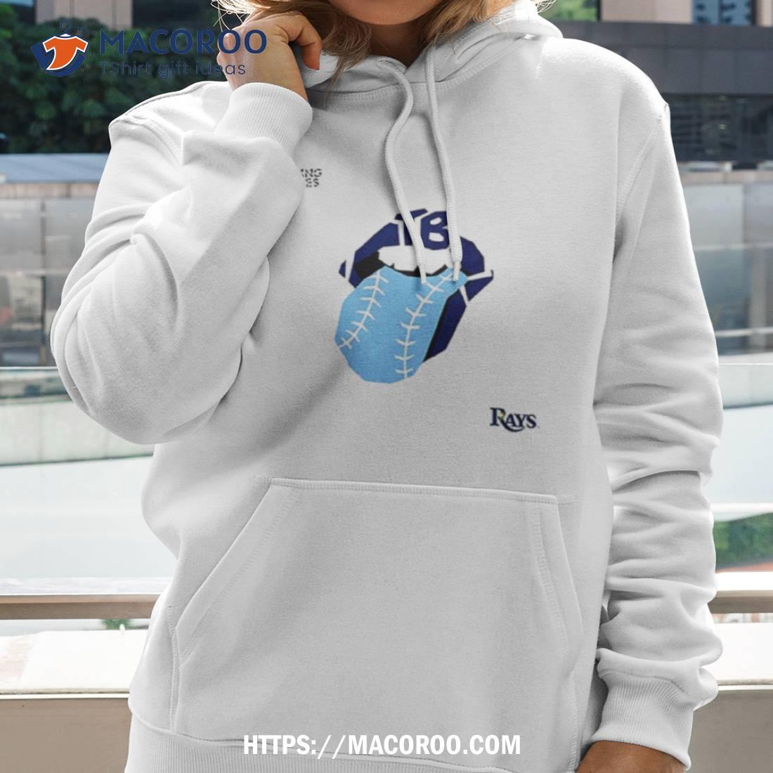 The Rolling Stones X Tampa Bay Rays Mlb Hackey Diamonds Limited Edition Vinyl Collection Collab T Shirt The Rolling Stones X Tampa Bay Rays Mlb Hackey Diamonds Limited Edition Vinyl Collection Collab T Shirt