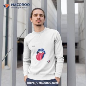 the rolling stones x toronto blue rays mlb hackey diamonds limited edition vinyl collection collab shirt sweatshirt 1