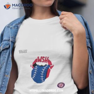 the rolling stones x washington nationals mlb hackey diamonds limited edition vinyl collection collab shirt tshirt