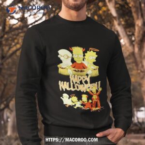 the simpsons happy halloween shirt sweatshirt