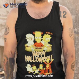 the simpsons happy halloween shirt tank top