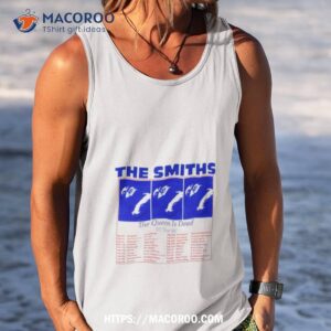 the smiths the queen is dead us tour 86 shirt tank top