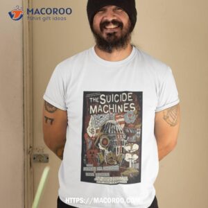 The Suicide Machines Dec 3 2023 Chicago Illinois Art Poster Design Shirt The Suicide Machines Dec 3 2023 Chicago Illinois Art Poster Design Shirt