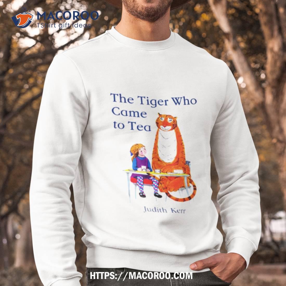 The Tiger Who Came To Tea Vintage Cover Shirt The Tiger Who Came To Tea Vintage Cover Shirt