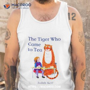 The Tiger Who Came To Tea Vintage Cover Shirt 3 the tiger who came to tea vintage cover shirt tank top