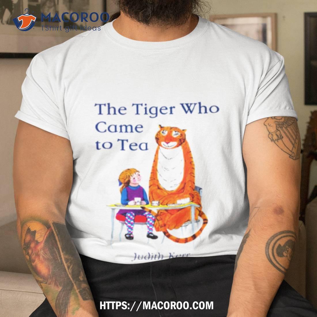 The Tiger Who Came To Tea Vintage Cover Shirt The Tiger Who Came To Tea Vintage Cover Shirt