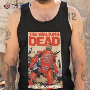 the walking dead mercer comic shirt tank top