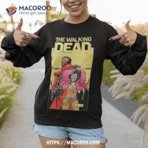 The Walking Dead Princess And Mercer Comic Shirt 3 the walking dead princess and mercer comic shirt sweatshirt 1