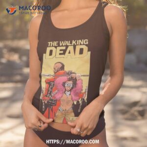 The Walking Dead Princess And Mercer Comic Shirt 1 the walking dead princess and mercer comic shirt tank top 1
