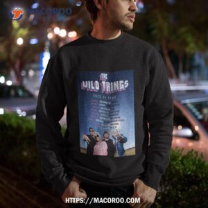 the wild things october 2023 world tour uk t shirt sweatshirt