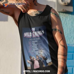 the wild things october 2023 world tour uk t shirt tank top 1