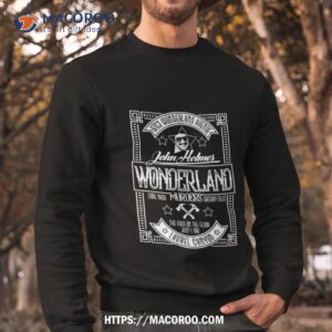 the wonderland murders shirt sweatshirt