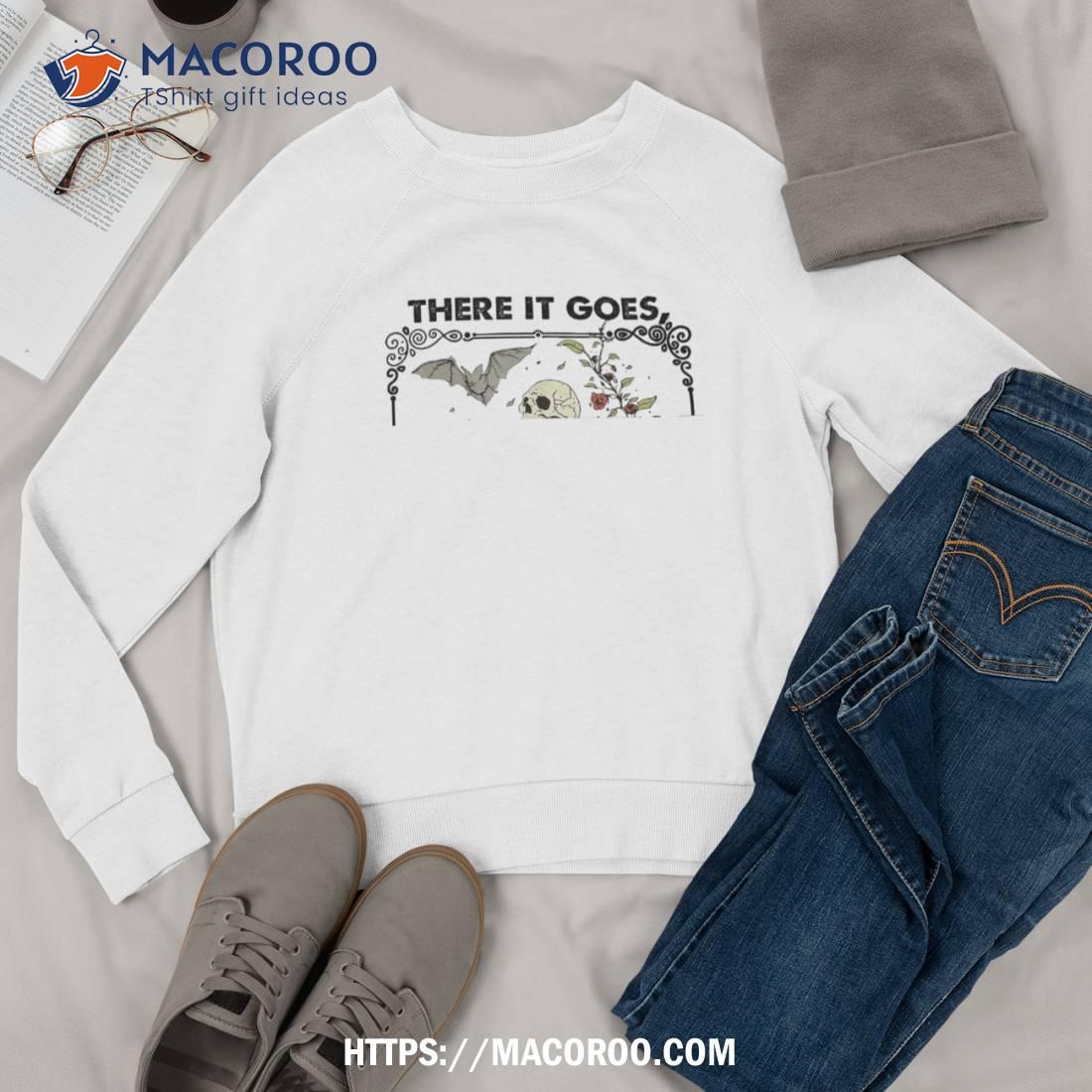 There It Goes My Last Flying F Skeletons Funny Halloween Shirt There It Goes My Last Flying F Skeletons Funny Halloween Shirt