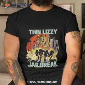 Thin Lizzy Jailbreak Explosion Halloween Shirt