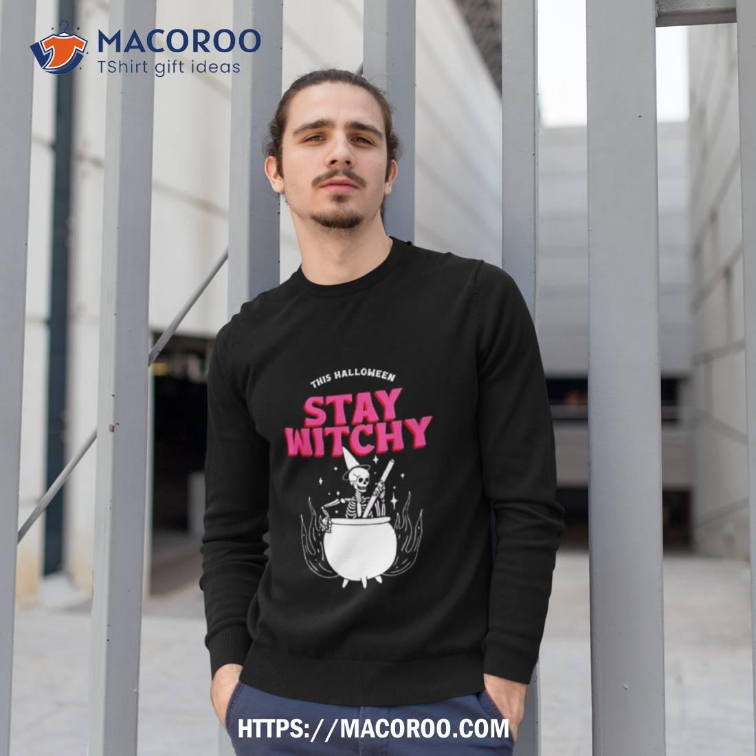 This Halloween Stay Witchy Skeleton 2023 Shirt This Halloween Stay Witchy Skeleton 2023 Shirt