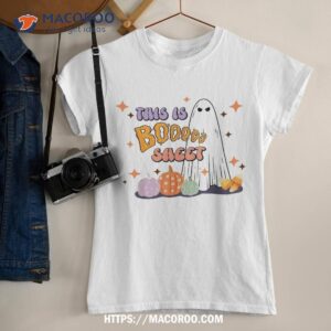 this is some boo sheet cool ghost funny halloween costume shirt tshirt