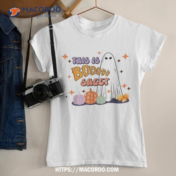 This Is Some Boo Sheet Cool Ghost Funny Halloween Costume Shirt