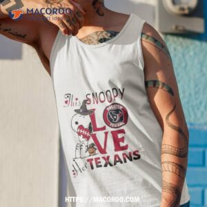 this snoopy love her houston texans halloween 2023 shirt tank top 1