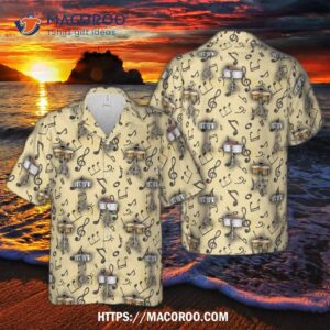 Timbales Instrument Hawaiian Shirt