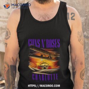 tonight we hit charlotte august 29th 2023 spectrum center guns n roses tour fan gifts shirt tank top