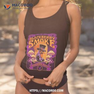top hat rooster blackberry smoke southern music art design shirt tank top 1