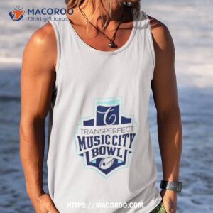 transperfect music city bowl logo shirt tank top