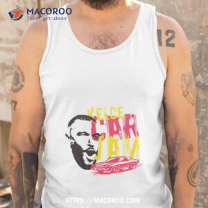 travis kelce car shirt tank top