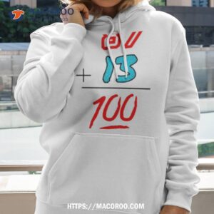 Travis Kelce Swifties 87+13=100 Shirt