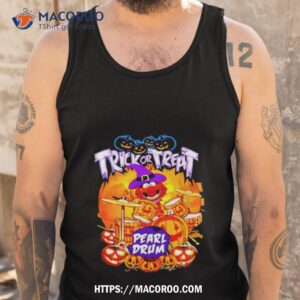 treat or treat pearl drum halloween 2023 shirt tank top