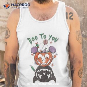 trick or treat tattoo boo to you shirt tank top