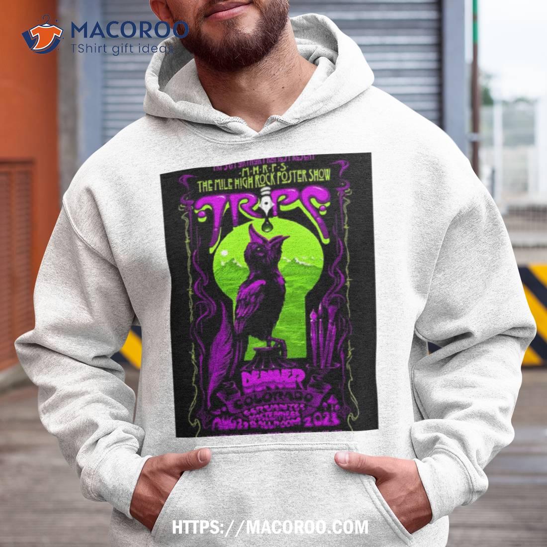 Trps Mile High Rock Poster Show Denver Colorado Aug 27 2023 Art Poster Design Shirt Trps Mile High Rock Poster Show Denver Colorado Aug 27 2023 Art Poster Design Shirt