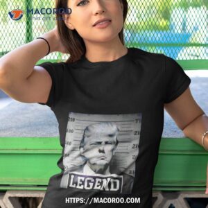 trump 2024 mugshot president legend shirt tshirt 1