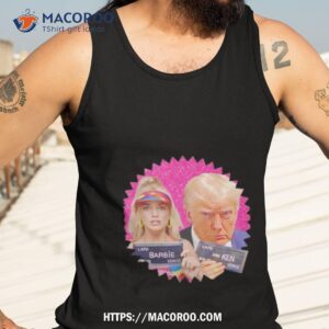 trump barbie mugshoshirt tank top 3