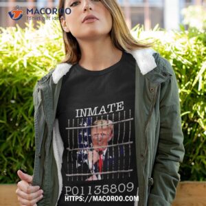 Trump Mugshot Inmate Photo Design Shirt